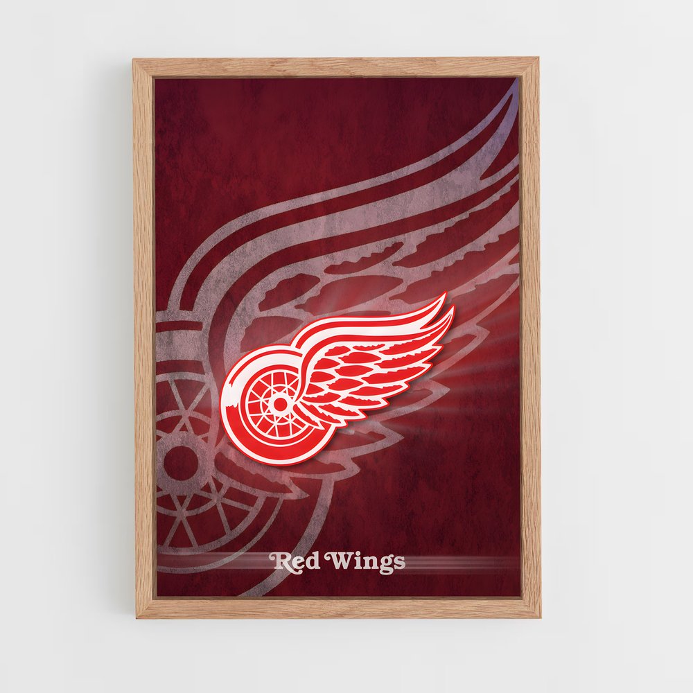 Poster Detroit red – affiche Hockey sur glace (vue 4)